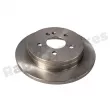 Jeu de 2 disques de frein arrière RAP BRAKES R-D0569 - Visuel 1