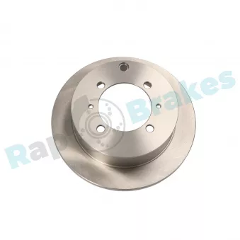 Jeu de 2 disques de frein arrière RAP BRAKES R-D0571