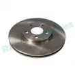 Jeu de 2 disques de frein avant RAP BRAKES R-D0572 - Visuel 1