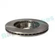 Jeu de 2 disques de frein avant RAP BRAKES R-D0572 - Visuel 3