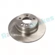 Jeu de 2 disques de frein arrière RAP BRAKES R-D0573 - Visuel 1