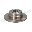 Jeu de 2 disques de frein arrière RAP BRAKES R-D0573 - Visuel 2