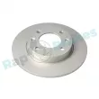 Jeu de 2 disques de frein arrière RAP BRAKES R-D0577C - Visuel 1