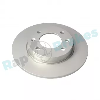 Jeu de 2 disques de frein arrière RAP BRAKES R-D0577C