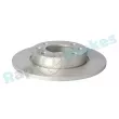 Jeu de 2 disques de frein arrière RAP BRAKES R-D0577C - Visuel 2