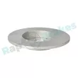 Jeu de 2 disques de frein arrière RAP BRAKES R-D0577C - Visuel 3