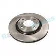 Jeu de 2 disques de frein avant RAP BRAKES R-D0578 - Visuel 1