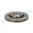 Jeu de 2 disques de frein avant RAP BRAKES R-D0578 - Visuel 2