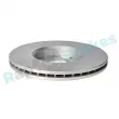Jeu de 2 disques de frein avant RAP BRAKES R-D0578C - Visuel 3