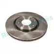 Jeu de 2 disques de frein avant RAP BRAKES R-D0579 - Visuel 1