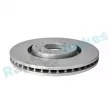 Jeu de 2 disques de frein avant RAP BRAKES R-D0579C - Visuel 2