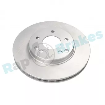 Jeu de 2 disques de frein avant RAP BRAKES R-D0581C