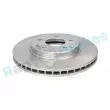 Jeu de 2 disques de frein avant RAP BRAKES R-D0581C - Visuel 2
