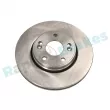 Jeu de 2 disques de frein avant RAP BRAKES R-D0582 - Visuel 1