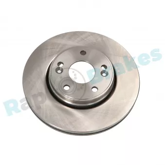 Jeu de 2 disques de frein avant RAP BRAKES R-D0582