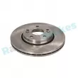 Jeu de 2 disques de frein avant RAP BRAKES R-D0582 - Visuel 2