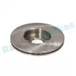 Jeu de 2 disques de frein avant RAP BRAKES R-D0582 - Visuel 3