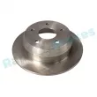 Jeu de 2 disques de frein arrière RAP BRAKES R-D0583 - Visuel 1