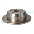Jeu de 2 disques de frein arrière RAP BRAKES R-D0583 - Visuel 2