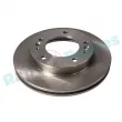 Jeu de 2 disques de frein avant RAP BRAKES R-D0584 - Visuel 1