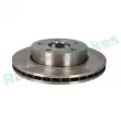 Jeu de 2 disques de frein avant RAP BRAKES R-D0585 - Visuel 2