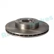 Jeu de 2 disques de frein avant RAP BRAKES R-D0586 - Visuel 2