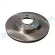 Jeu de 2 disques de frein avant RAP BRAKES R-D0588 - Visuel 1