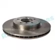 Jeu de 2 disques de frein avant RAP BRAKES R-D0588 - Visuel 2