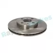 Jeu de 2 disques de frein avant RAP BRAKES R-D0590 - Visuel 2