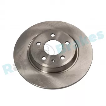 Jeu de 2 disques de frein arrière RAP BRAKES R-D0593