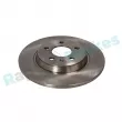 Jeu de 2 disques de frein arrière RAP BRAKES R-D0593 - Visuel 2