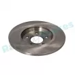 Jeu de 2 disques de frein arrière RAP BRAKES R-D0593 - Visuel 3
