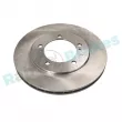 Jeu de 2 disques de frein avant RAP BRAKES R-D0594 - Visuel 1