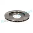 Jeu de 2 disques de frein avant RAP BRAKES R-D0594 - Visuel 3