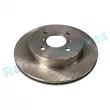 Jeu de 2 disques de frein avant RAP BRAKES R-D0595 - Visuel 1