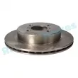Jeu de 2 disques de frein avant RAP BRAKES R-D0595 - Visuel 2