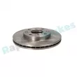 Jeu de 2 disques de frein avant RAP BRAKES R-D0597 - Visuel 2