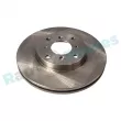 Jeu de 2 disques de frein avant RAP BRAKES R-D0598 - Visuel 1