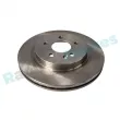 Jeu de 2 disques de frein avant RAP BRAKES R-D0599 - Visuel 1