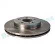 Jeu de 2 disques de frein avant RAP BRAKES R-D0599 - Visuel 2