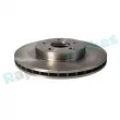 Jeu de 2 disques de frein avant RAP BRAKES R-D0602 - Visuel 2