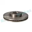 Jeu de 2 disques de frein avant RAP BRAKES R-D0603 - Visuel 2