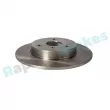 Jeu de 2 disques de frein avant RAP BRAKES R-D0606 - Visuel 2