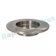 Jeu de 2 disques de frein arrière RAP BRAKES R-D0607 - Visuel 3
