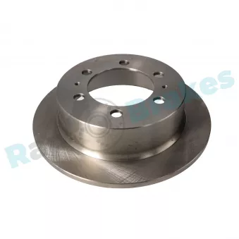 Jeu de 2 disques de frein arrière RAP BRAKES R-D0608