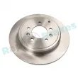 Jeu de 2 disques de frein arrière RAP BRAKES R-D0611 - Visuel 1
