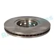 Jeu de 2 disques de frein avant RAP BRAKES R-D0613 - Visuel 3