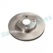 Jeu de 2 disques de frein avant RAP BRAKES R-D0616 - Visuel 1