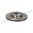 Jeu de 2 disques de frein avant RAP BRAKES R-D0616 - Visuel 2