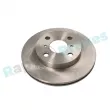 Jeu de 2 disques de frein avant RAP BRAKES R-D0621 - Visuel 1